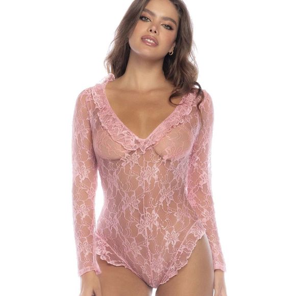 Mapale 7599 Sleep Romper Color Rose - Picture 3 of 11